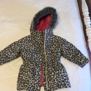 Hanna Anderson Girls winter coat size 90
